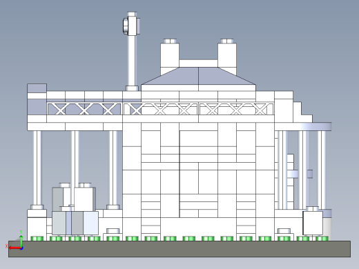 B2004421-乐高积木白宫后视缩略图