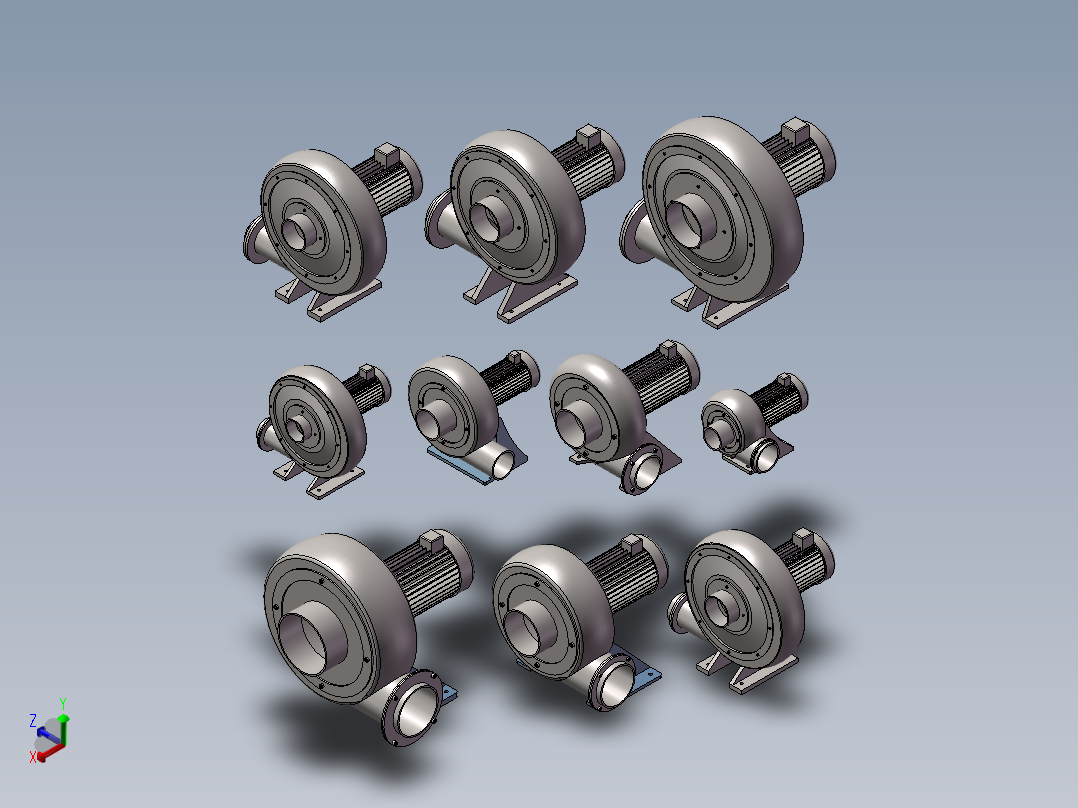 鼓风机隔热型 10款