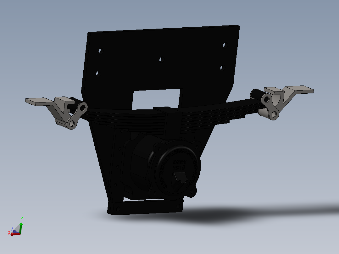 火车机车列车bier-kuhlwagon-18315-模型格式为 stp x_t