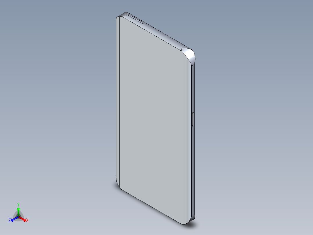 三星galaxy s6 edge 13正等轴测图