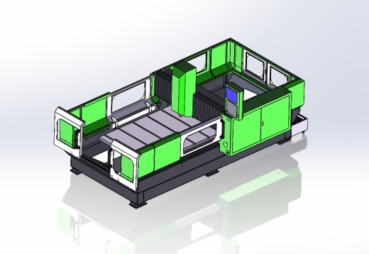 半封闭雕铣机缩略图