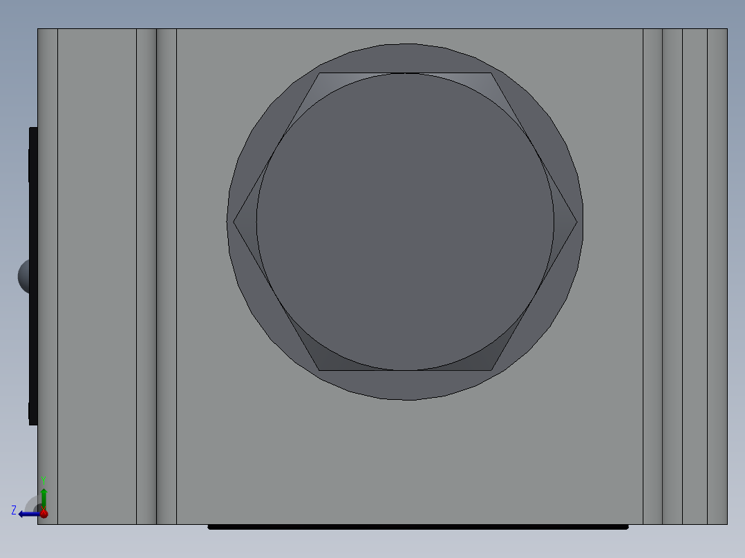 Z2S10 叠加式双向液压锁 J右视图