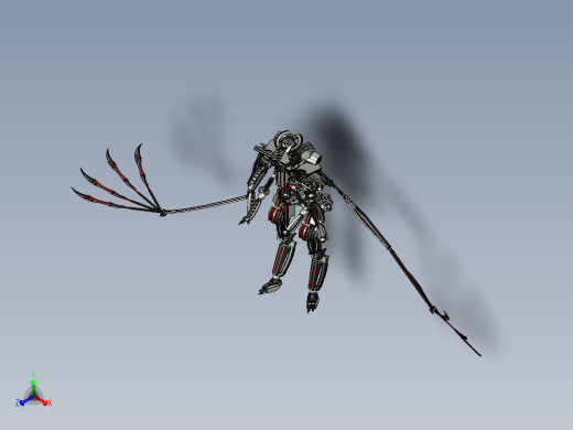 高科技天使机器人