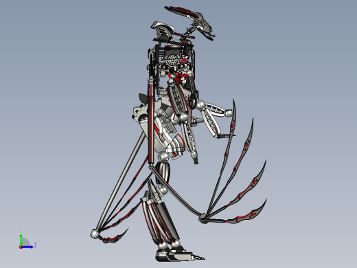 高科技天使机器人左视缩略图