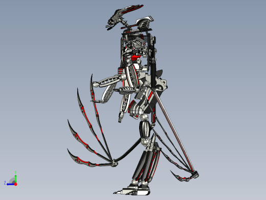 高科技天使机器人右视缩略图