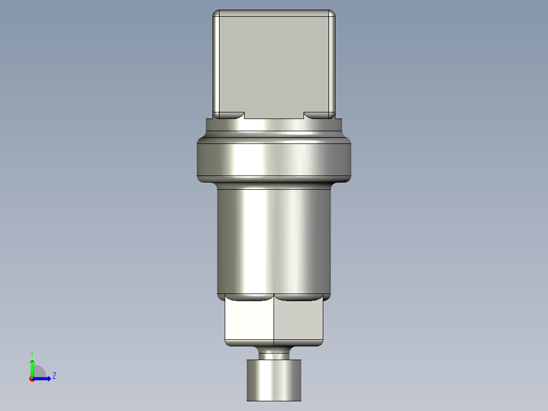 HYEPT01压力传感器左视图