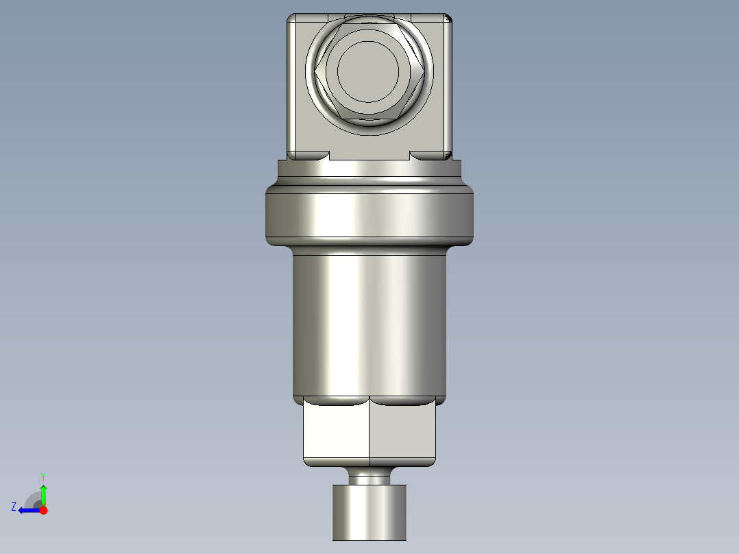 HYEPT01压力传感器右视图
