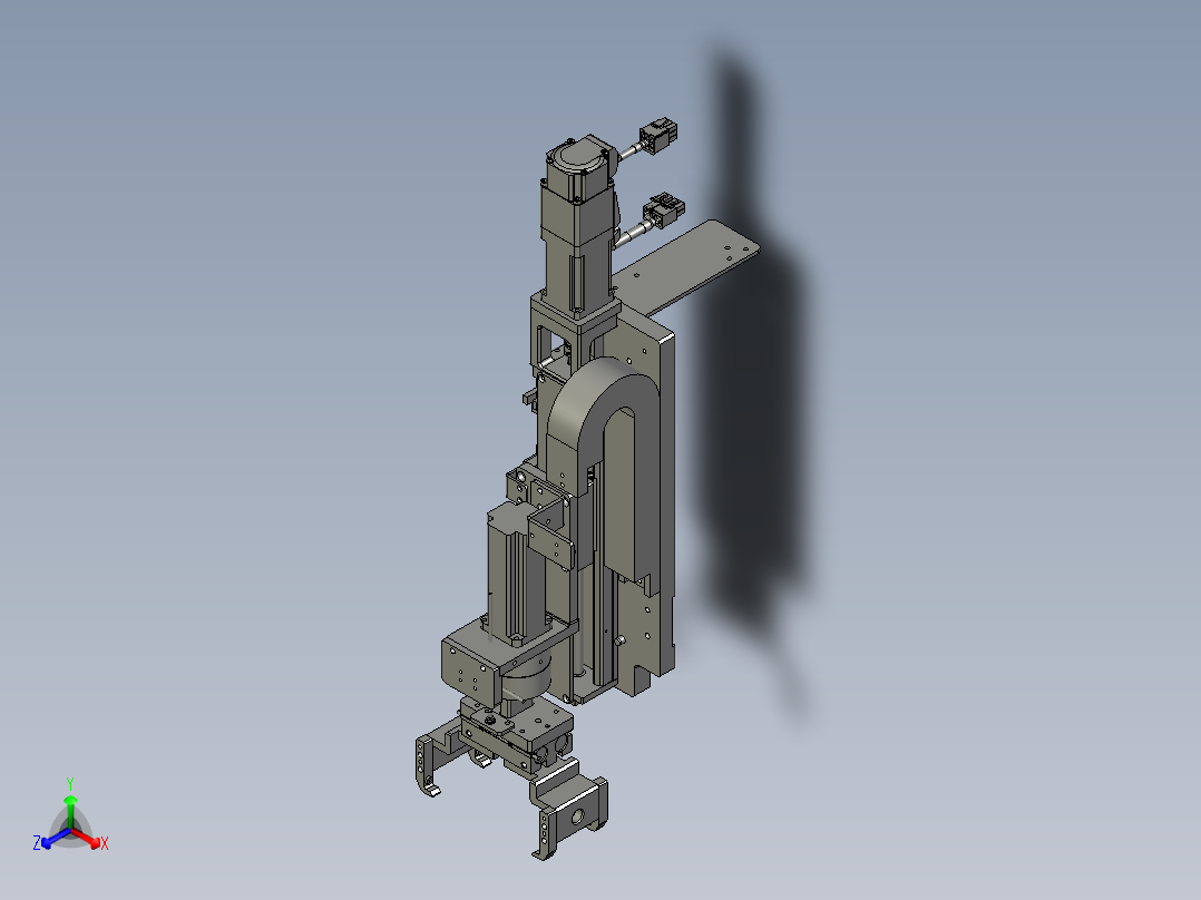 TW18A52V10-03-01-06-00下料机械手Z轴主视图