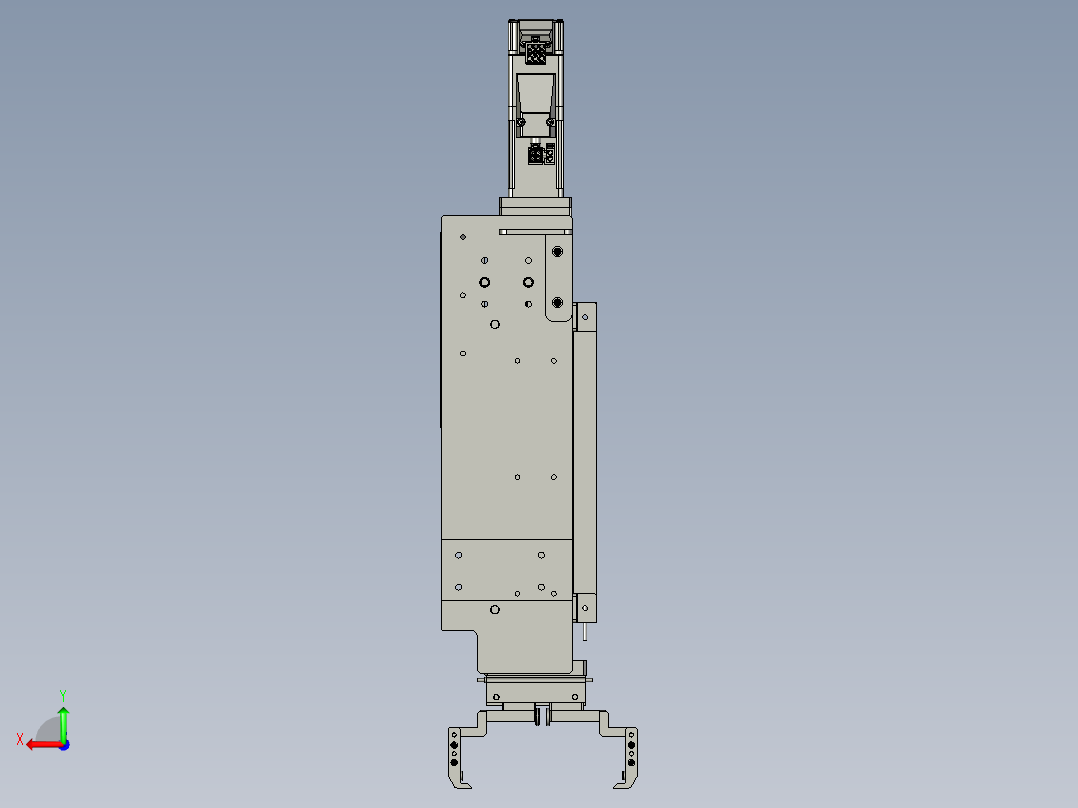 TW18A52V10-03-01-06-00下料机械手Z轴后视图