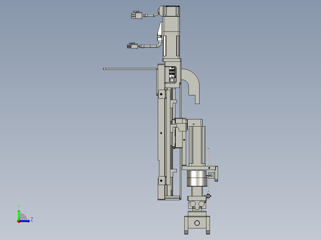 TW18A52V10-03-01-06-00下料机械手Z轴左视图