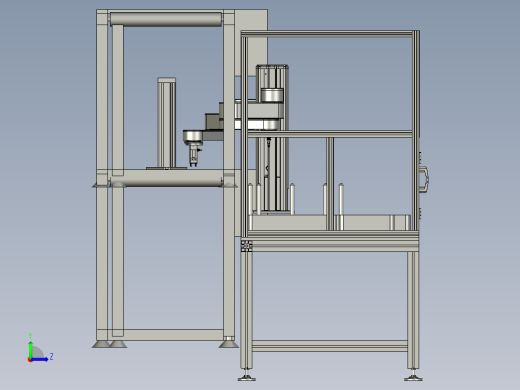 装配线自动扫码系统左视缩略图
