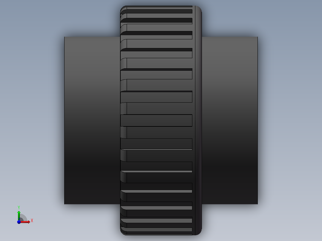 UNION_DN80_PN10_UPVC前视图