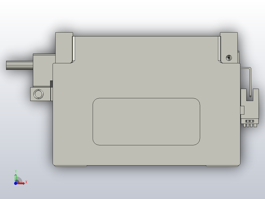 直驱直线电机轴TPA-LNP3-140-55C4-1-L2400-3-C-10-N3前视图