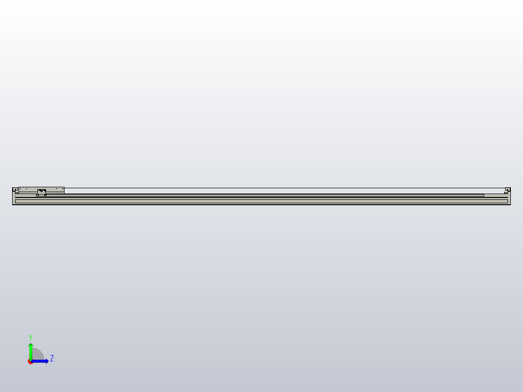 直驱直线电机轴TPA-LNP3-140-55C4-1-L2400-3-C-10-N3左视图