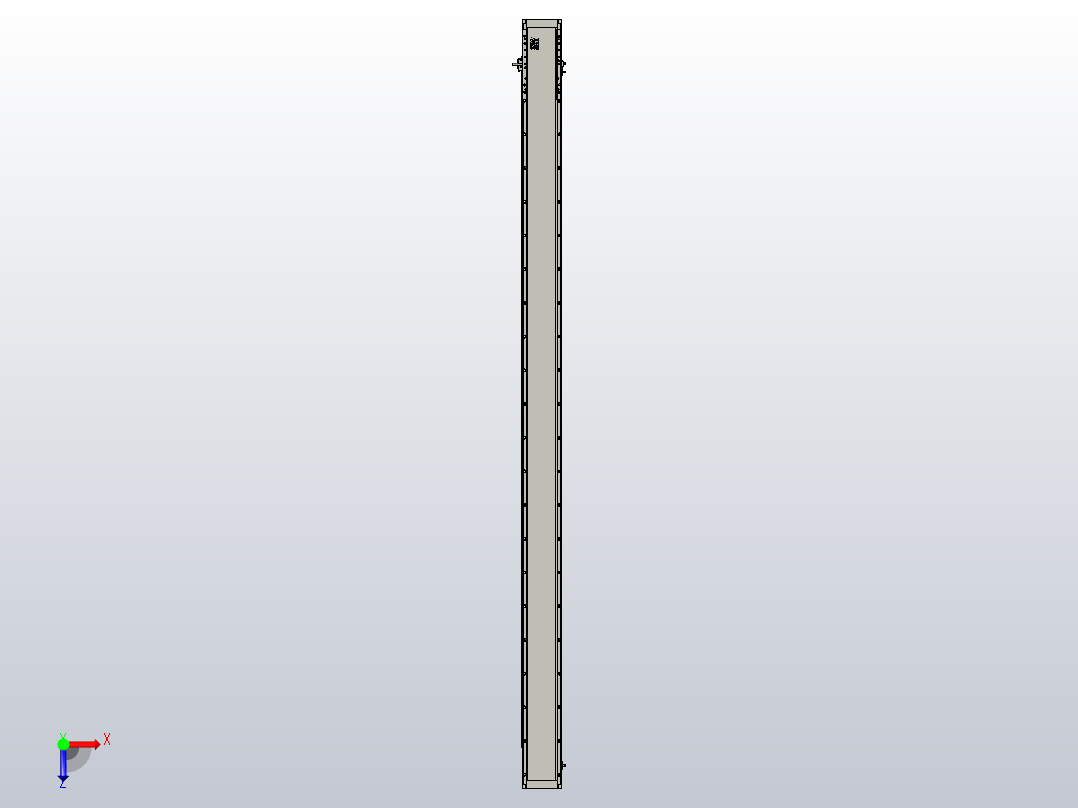 直驱直线电机轴TPA-LNP3-140-55C4-1-L2400-3-C-10-N3俯视图