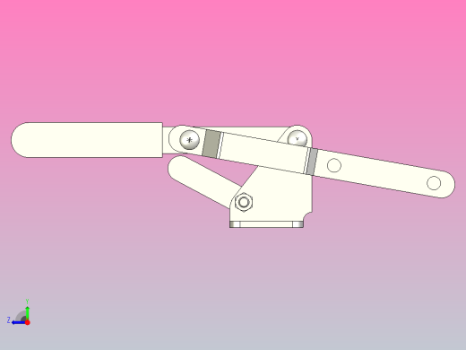 水平拉紧系列门闩式快速夹钳[QC-43101]右视缩略图