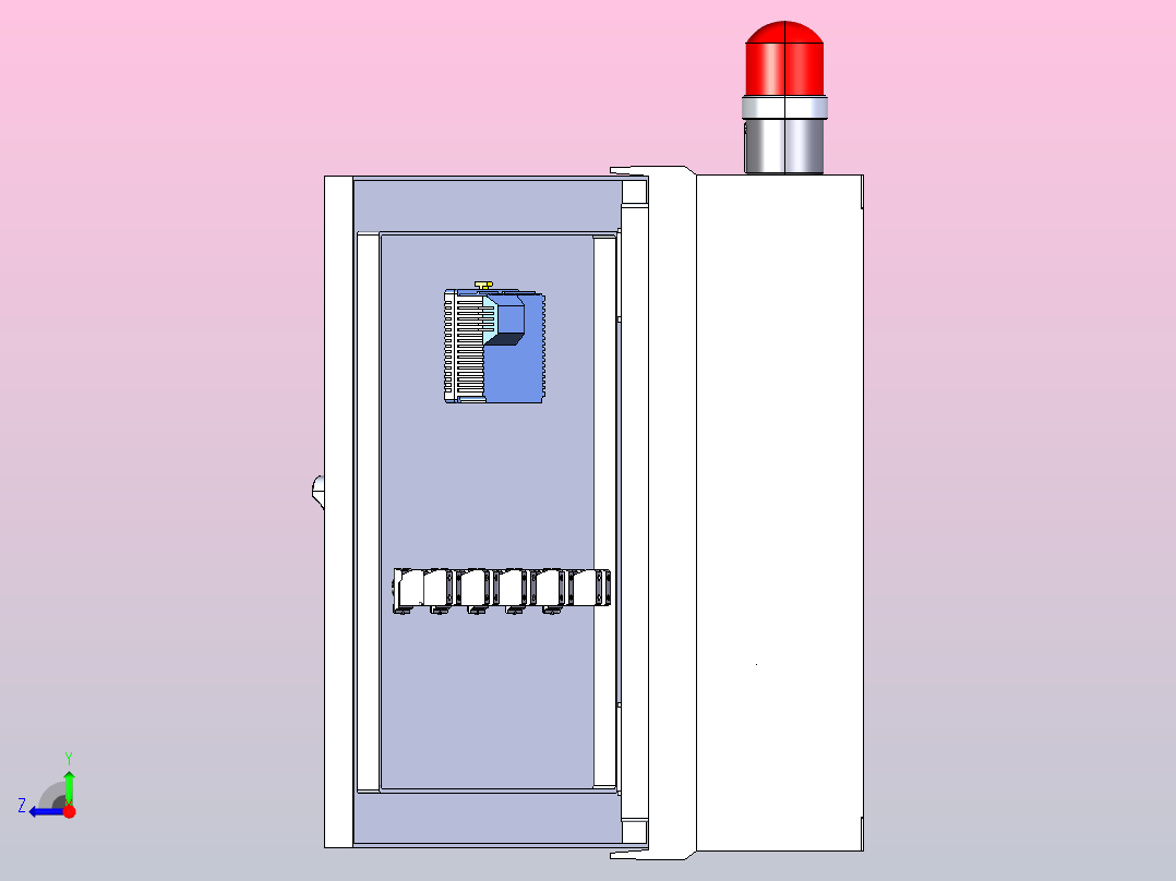 控制箱-分离器右视图