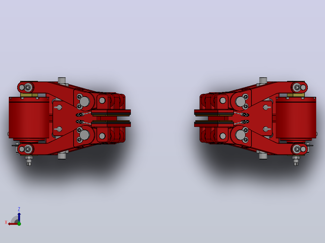 SBD-D安全制动器_SBD80-D-800×20ⅠRL.WL.CL俯视图