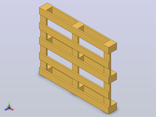 不同系列栈板 (14)正等轴测缩略图