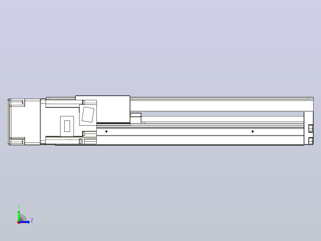钢基模组TPA-KNR-8610C-340A1-ML-H0左视图