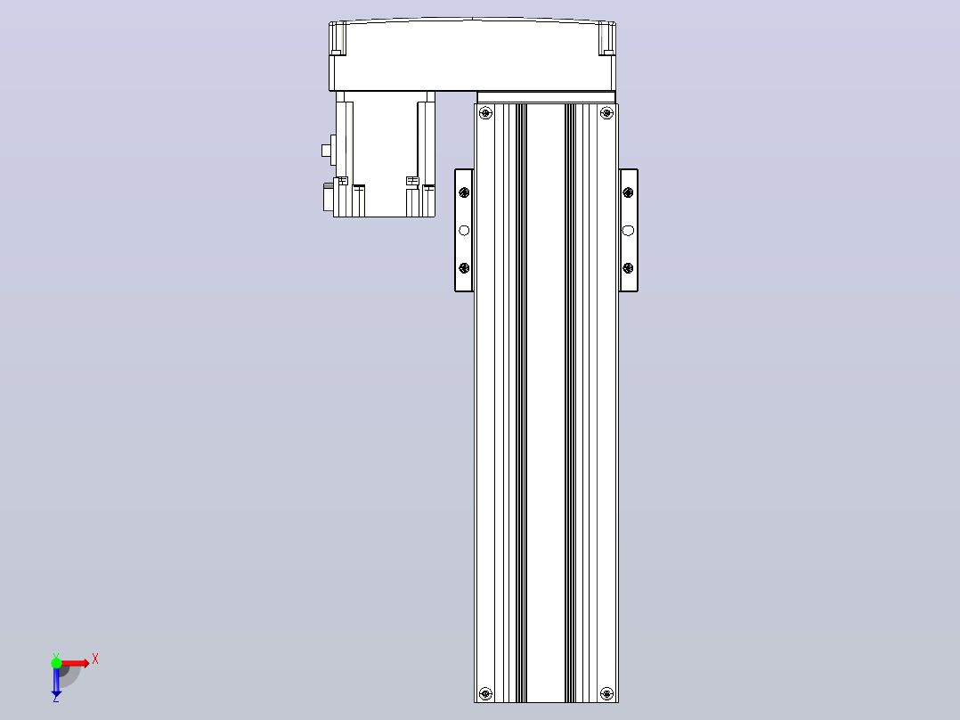 钢基模组TPA-KNR-8610C-340A1-ML-H0俯视图