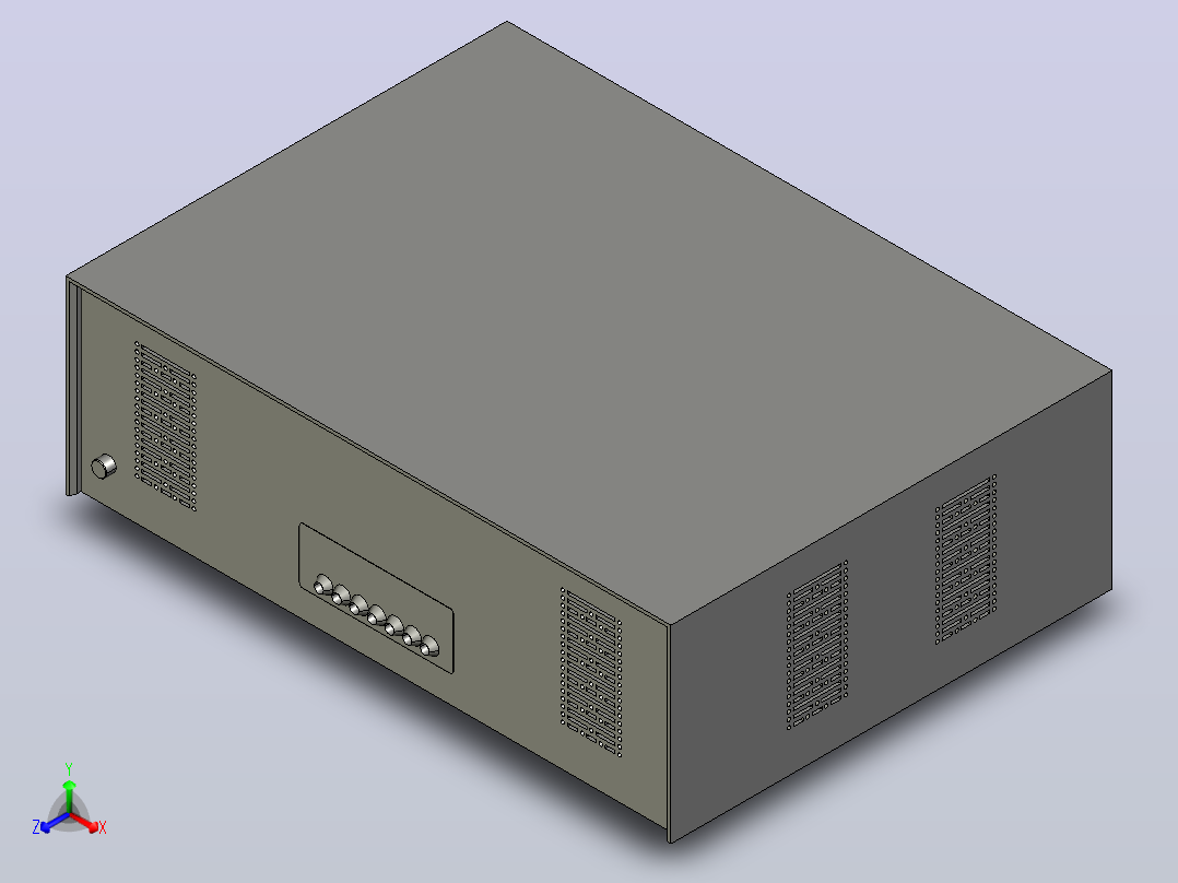 TNS1-1.5～4.5自动交流稳压器三维模型202012主视图