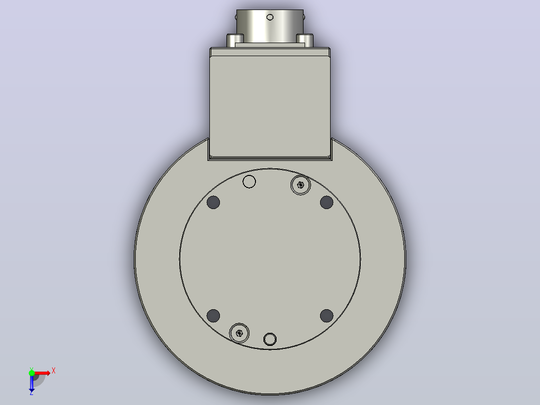 PRC-020-B 治具端30kg快换盘 机器人换枪盘 快速交换盘 交换盘 焊钳专用快换俯视图