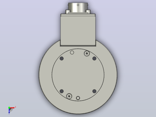 PRC-020-B 治具端30kg快换盘 机器人换枪盘 快速交换盘 交换盘 焊钳专用快换俯视缩略图