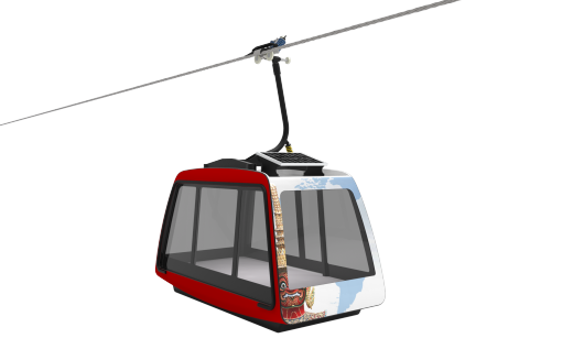 可拆卸把手-缆车项目缆车索道滑轨缩略图