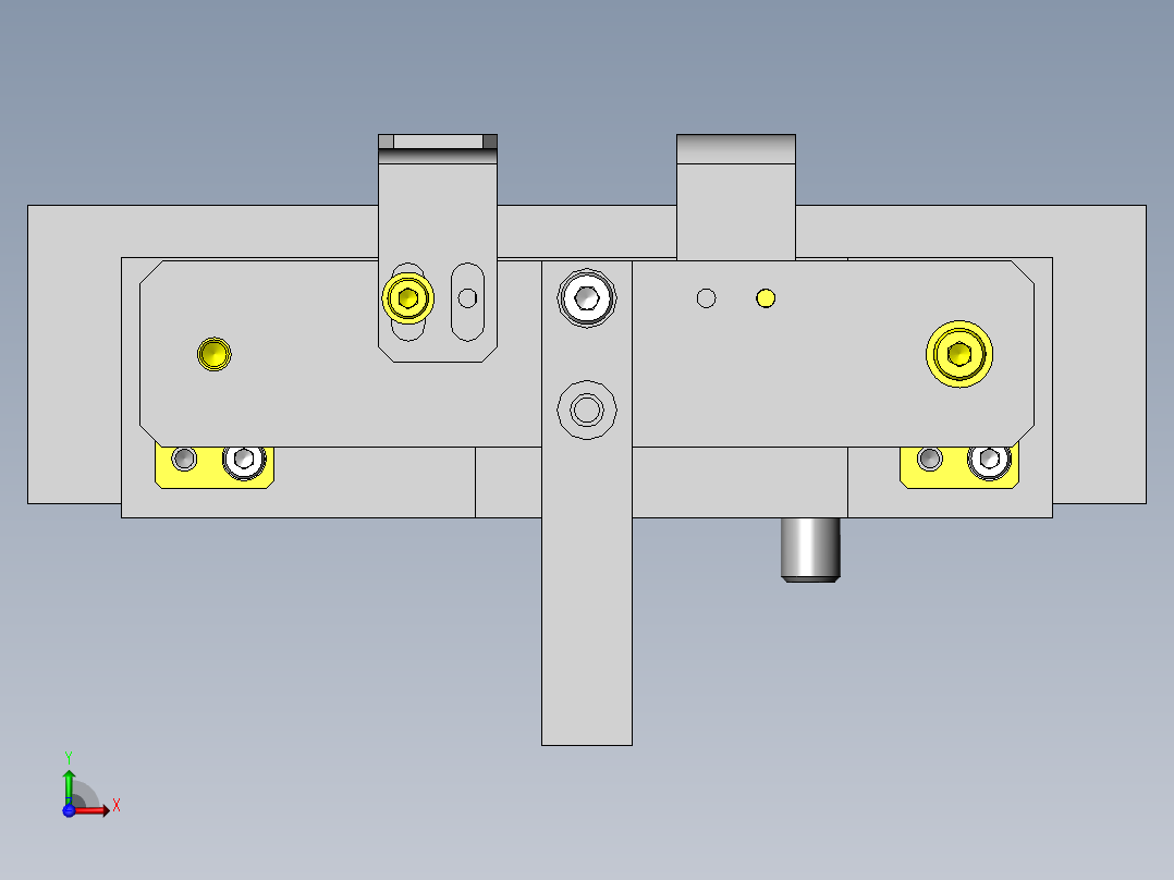 长冲程切断机构前视图