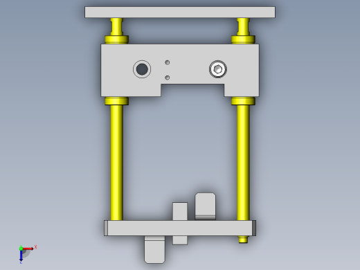 长冲程切断机构俯视缩略图