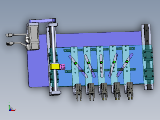 变距离的凸轮机械手sw18可编辑