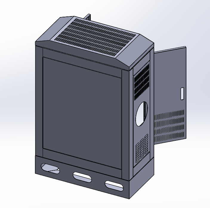 机箱内含图纸电控箱含特征