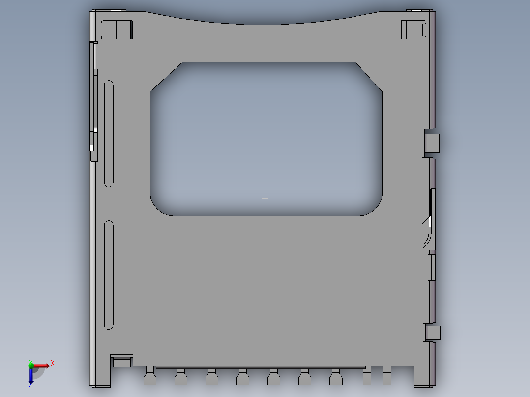 SD卡内部图俯视图