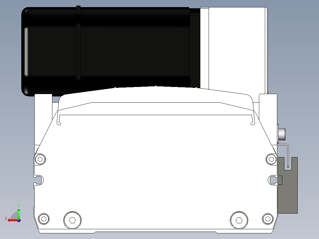 Toyo东佑达直线模组-ETB17-3050-LU-C4反新上蓋后视图