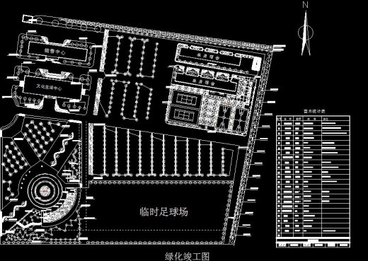 XS093-工业区厂房区规划绿化CAD平面图146套缩略图