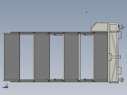 液压式光伏折叠升降机 右视缩略图