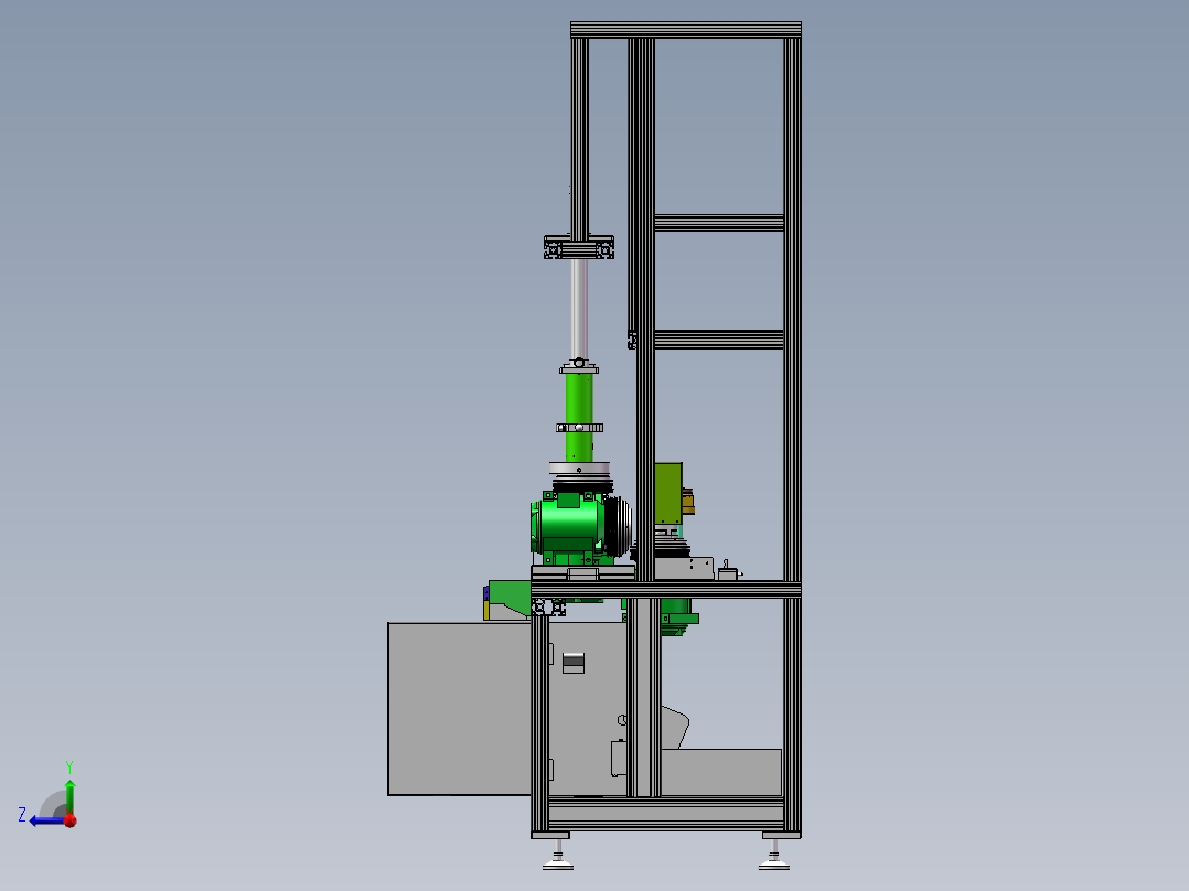 2022.10月-压缩机离合器组装机sw18可编辑右视图