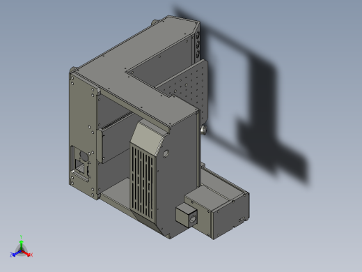 点胶机三轴结构平台（带工程） K964 非标自动化设备1机械13D图纸