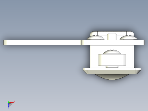 钣金锁-MS730俯视缩略图