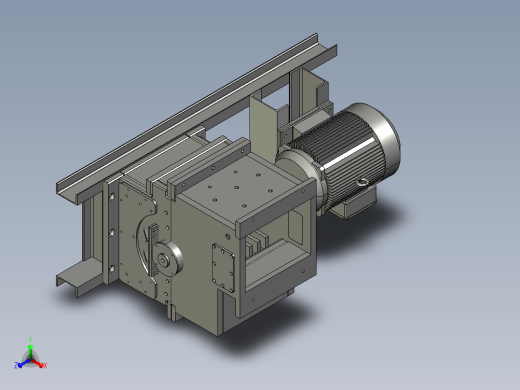 进料锤磨机设计