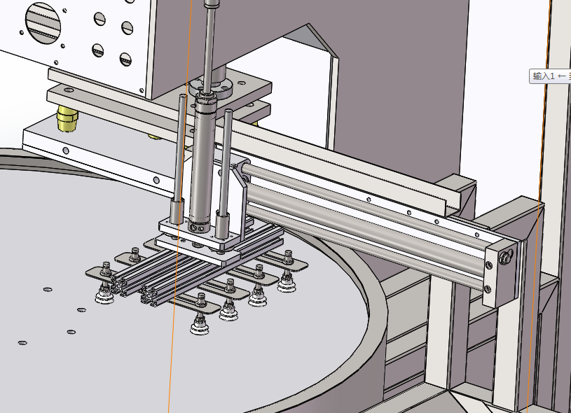 自动转盘高频吸塑包装机