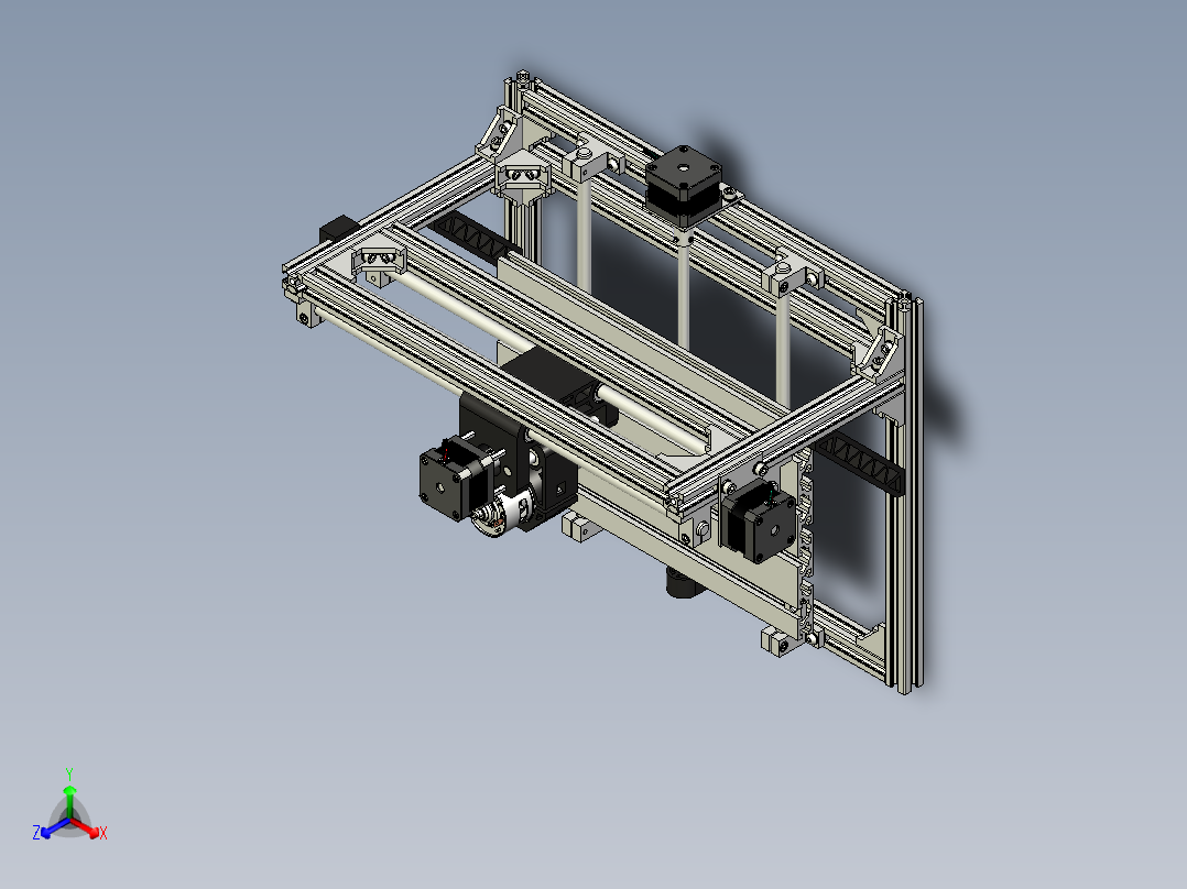 数控CNC雕刻机两轴