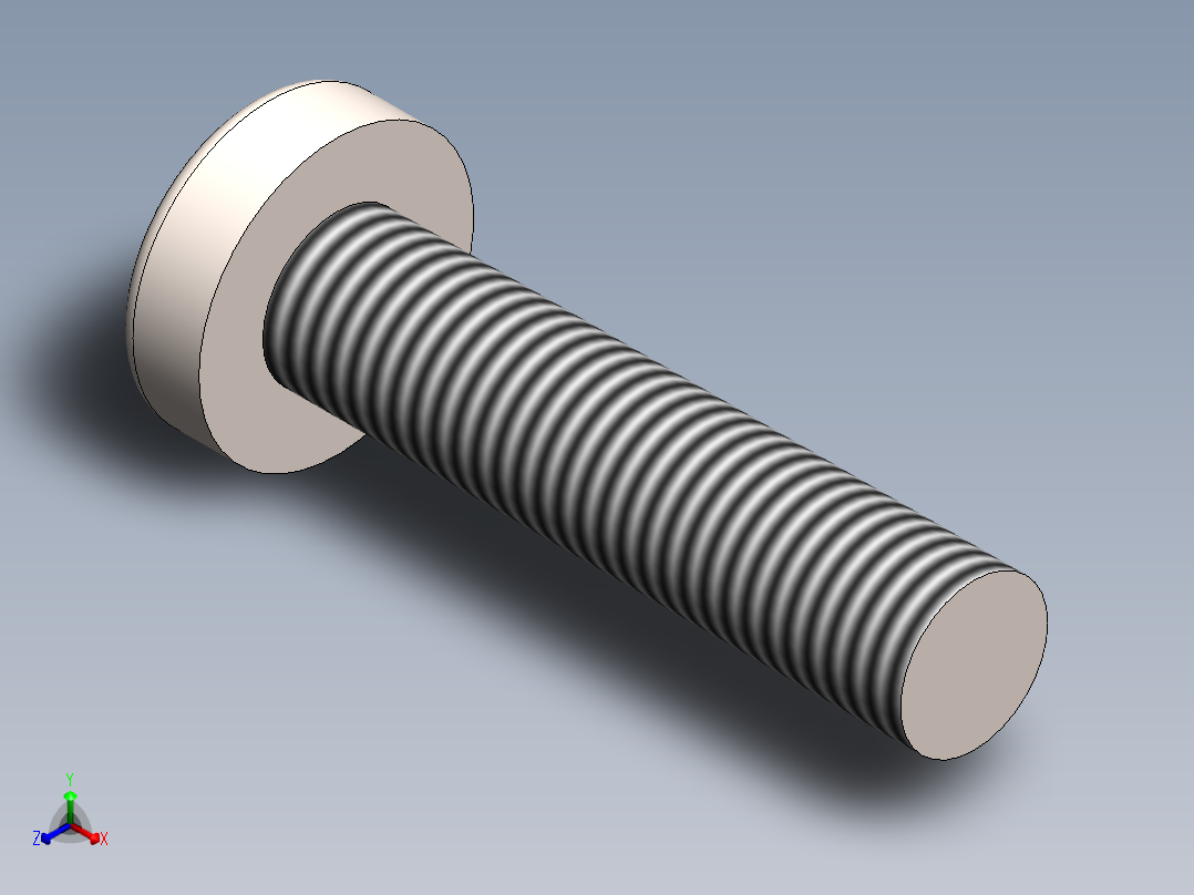 螺丝 M3 十字盘头-M3 x 13 Screw head.SLDPRT