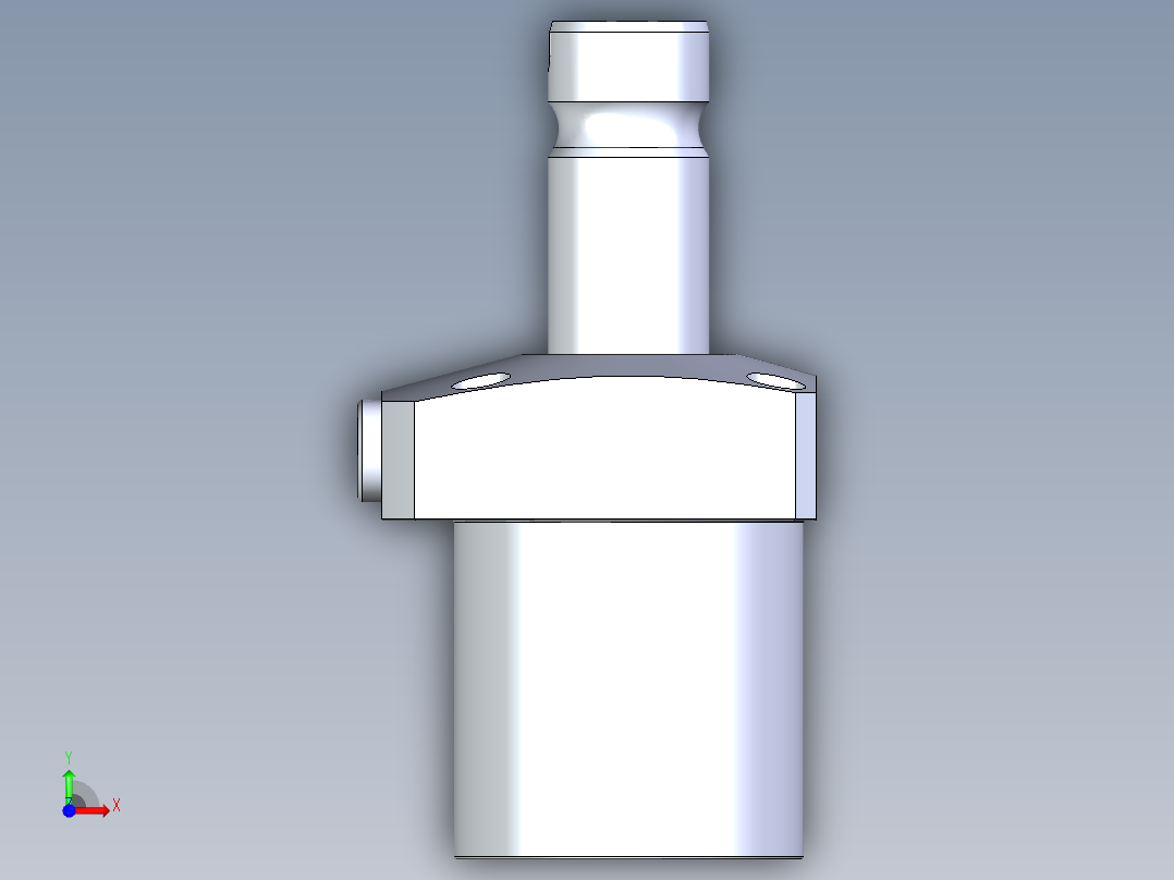 KOSMEKLHA0650-CR-F多系列多零件图纸模型前视图
