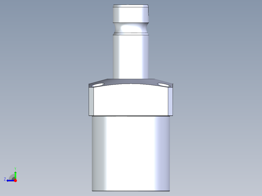 KOSMEKLHA0650-CR-F多系列多零件图纸模型右视图