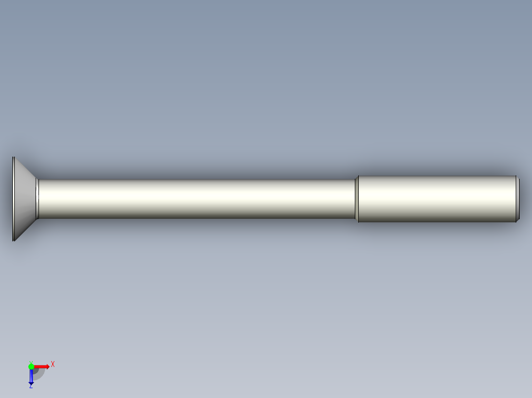 沉头螺钉-Screw_-M20-L216_70-36-25-45_-Cross_Countersunk.stp俯视图
