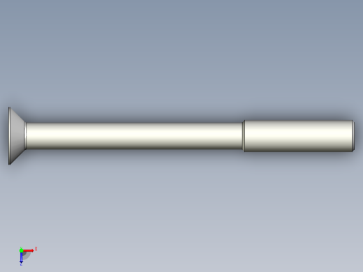沉头螺钉-Screw_-M20-L216_70-36-25-45_-Cross_Countersunk.stp俯视缩略图