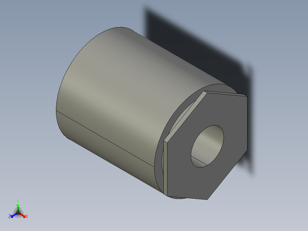 船舶管路系统SeaCor_ReducerCoupling_SxS_37J229248_2in x .75in主视图