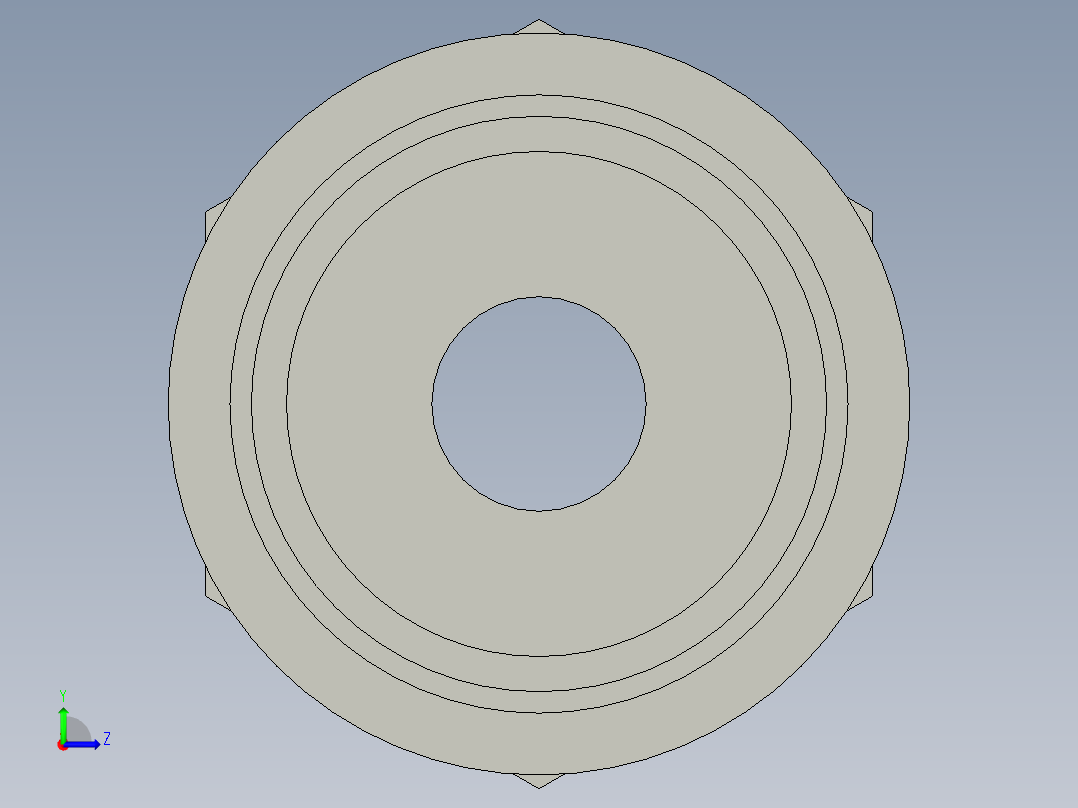 船舶管路系统SeaCor_ReducerCoupling_SxS_37J229248_2in x .75in左视图